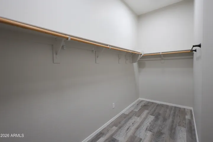 Primary closet