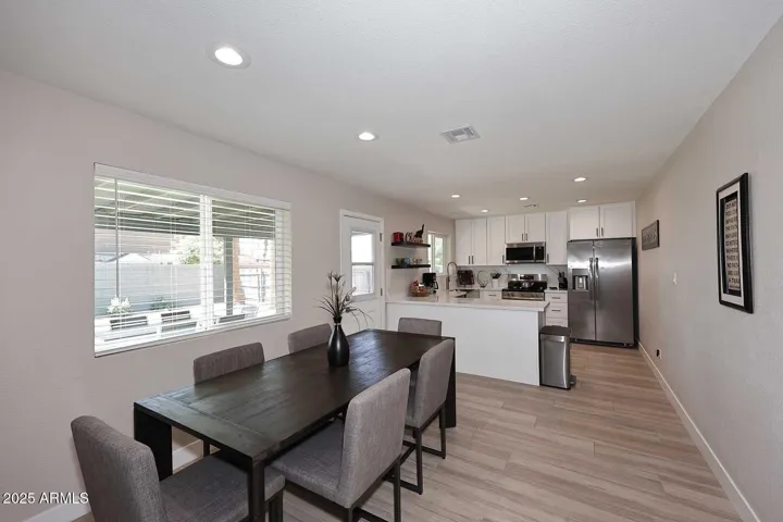 View toward kitchen