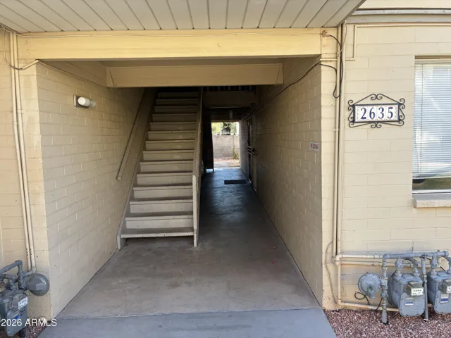 Stairs to home