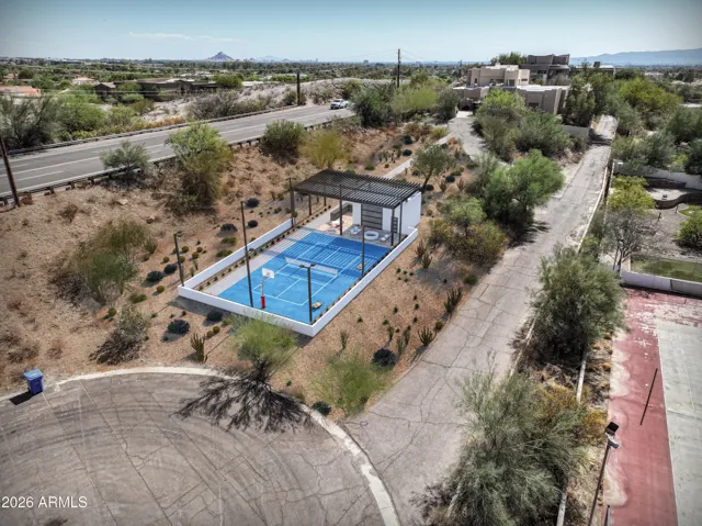 Pickleball court rendering