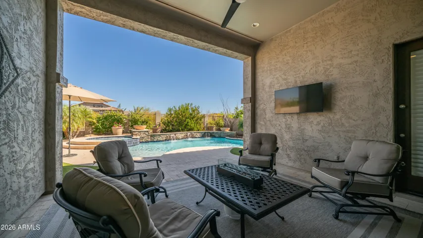 Covered Patio Seating Perfect for Year-round Enjoyment