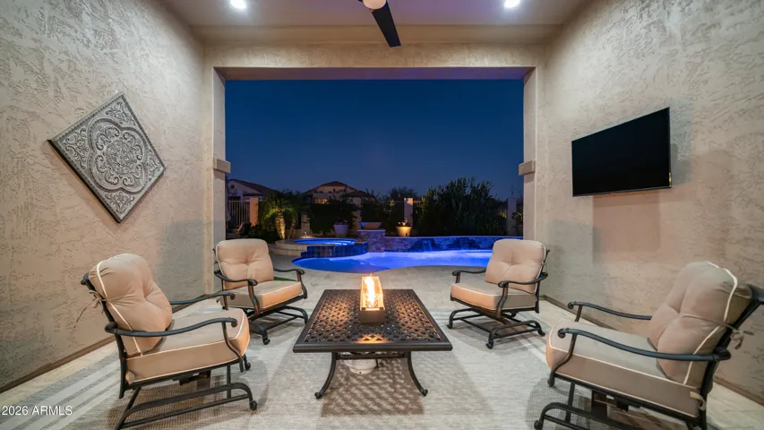An Elegant Outdoor Living Room