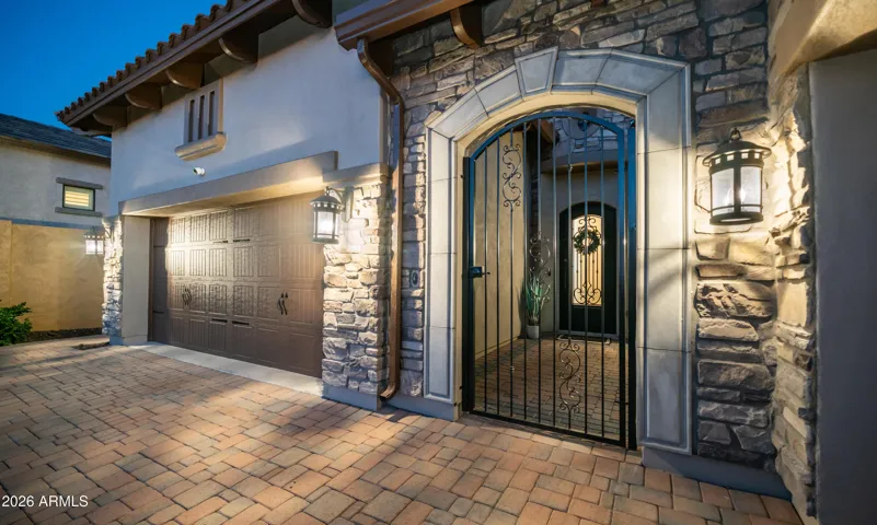 Elegant Stone Architecture and a Private Gated Entry