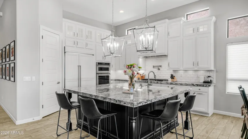 Generous Island Seating for Casual yet Refined Gatherings