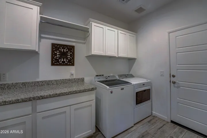 Laundry room to garage