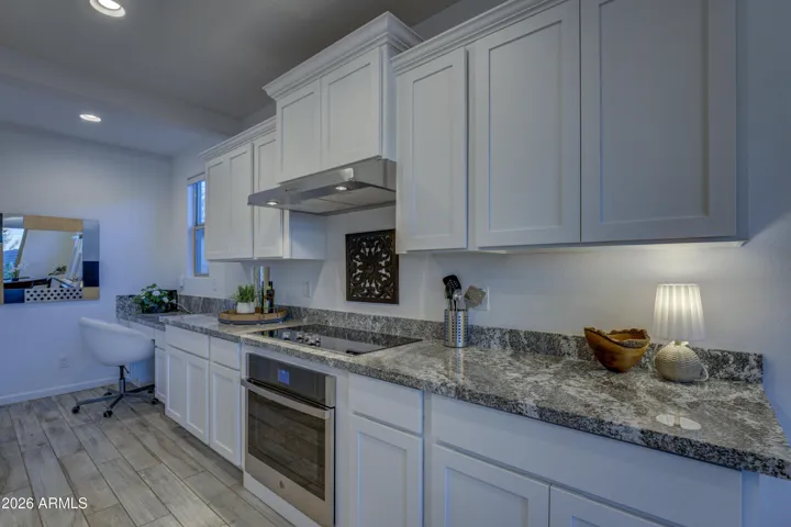 Expansive counter space in kitchen