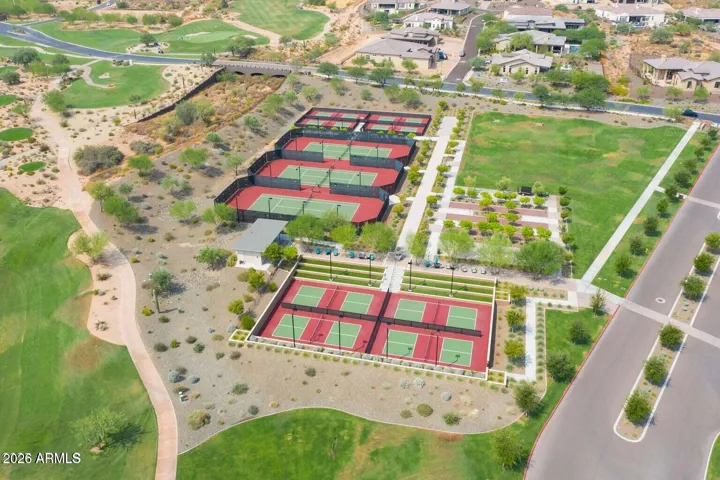Tennis and pickleball courts