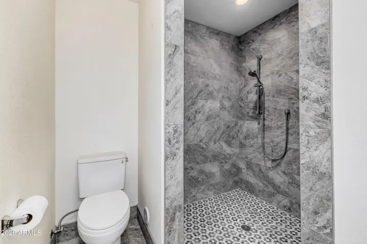 Master Bedroom 2 Roll-in Shower and commode