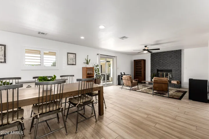 Dining area