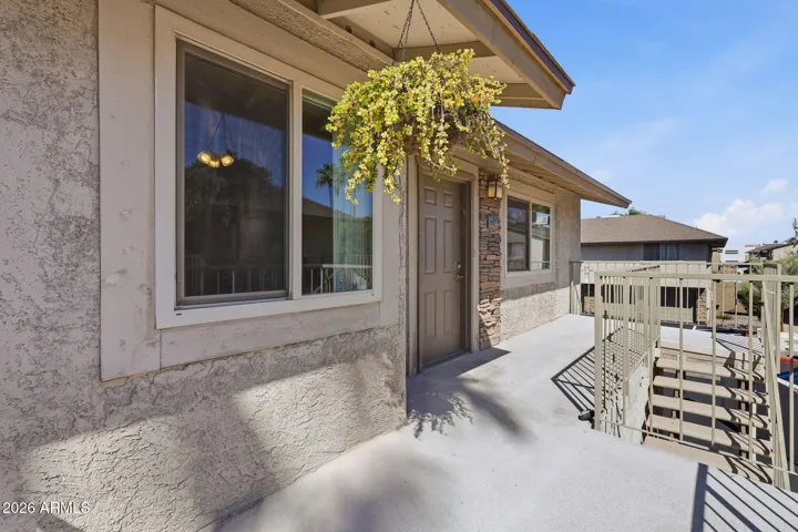 Large Patio Space to enjoy Beautiful Phoenix Fall and Spring Weather.
