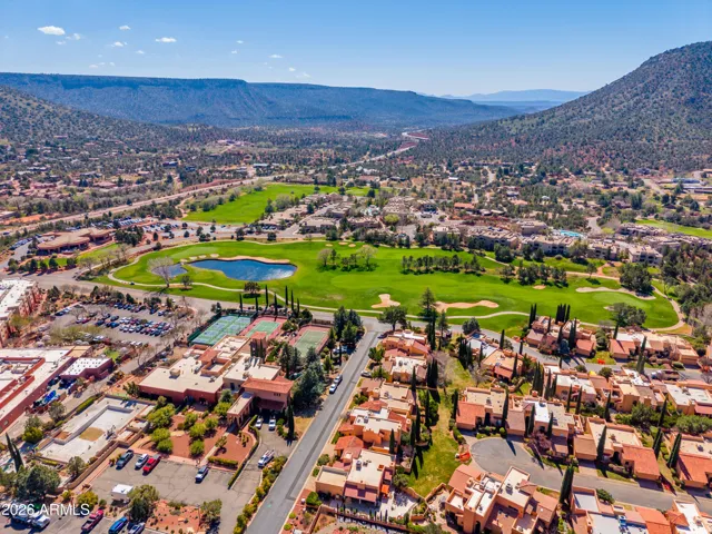 ...golf course, tennis, pickleball, spa and dining nearby