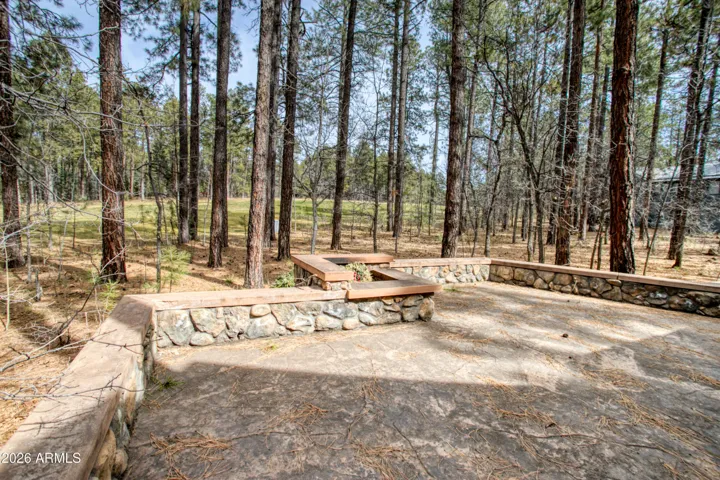 Back Patio w/ views of golf course