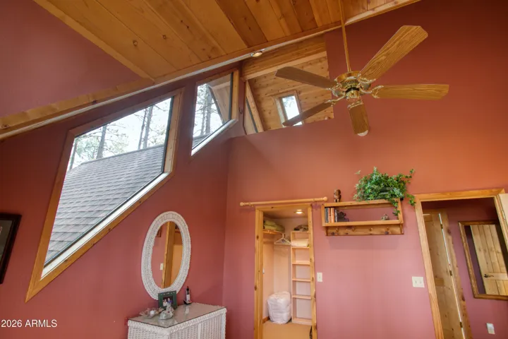 Vaulted ceilings