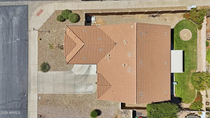 Overhead shot