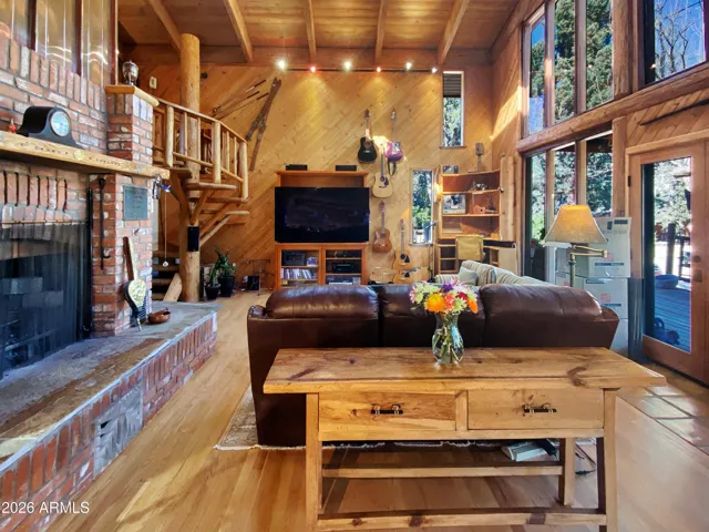 Open living room