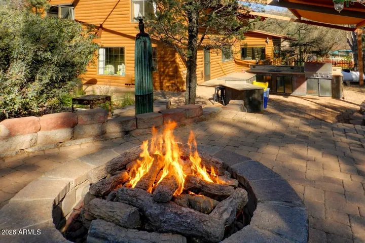 Outdoor Fireplace