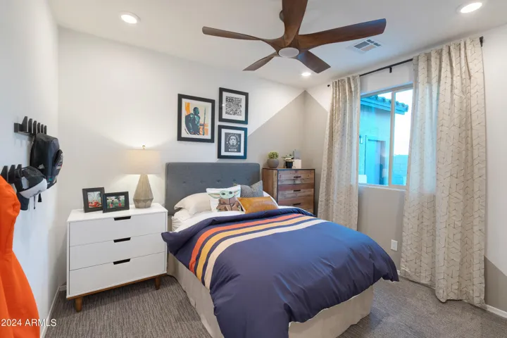 Photos are of the model home