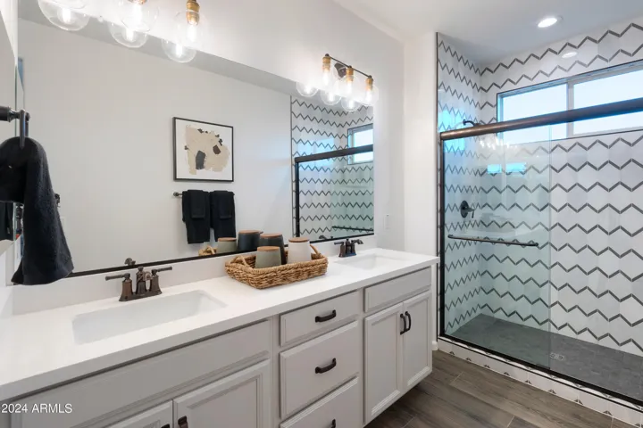 Photos are of the model home