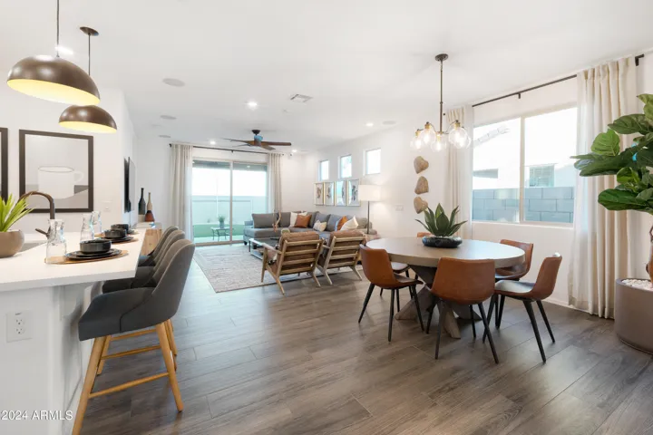 Photos are of the model home.