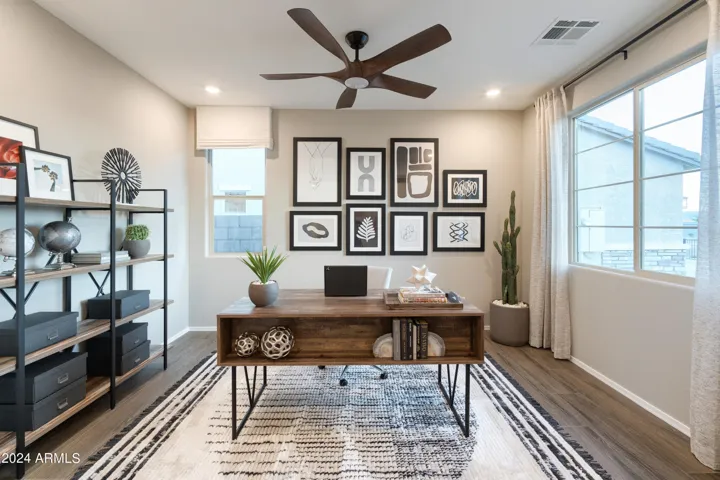 Photos are of the model home
