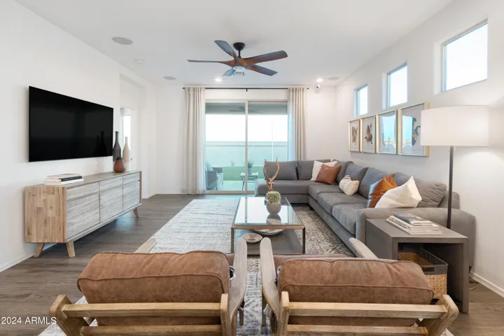 Photos are of the model home