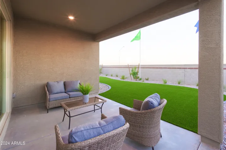 Photos are of the model home