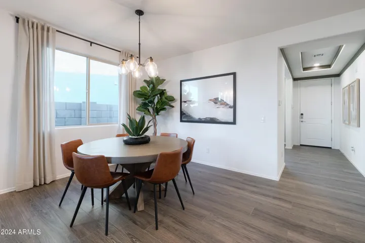 Photos are of the model home