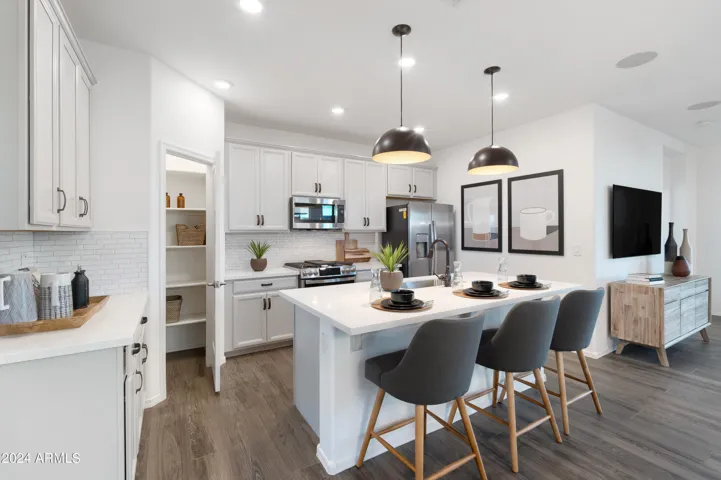 Photos are of the model home