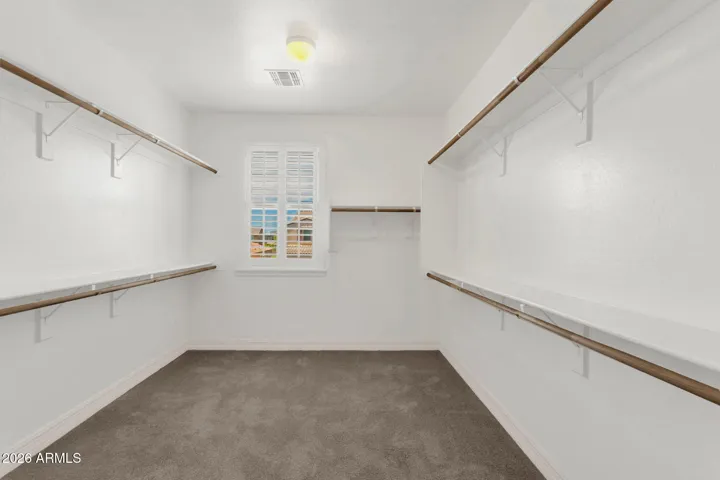 Huge walk in closet