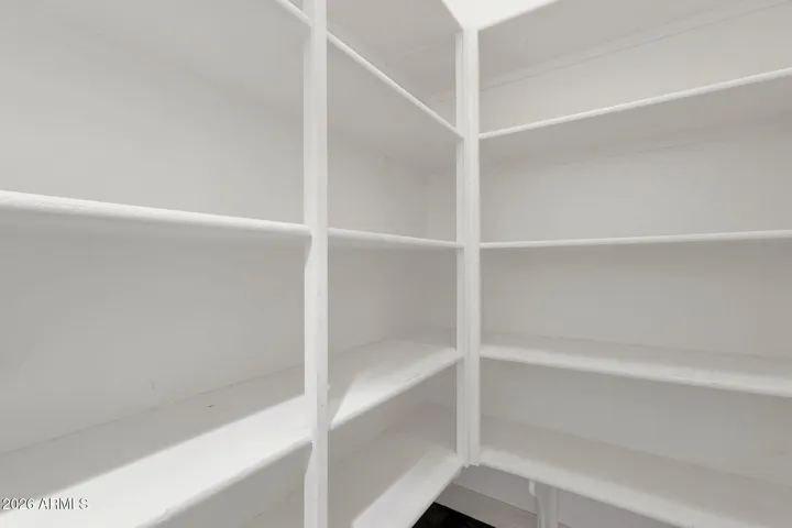 Huge walk in pantry