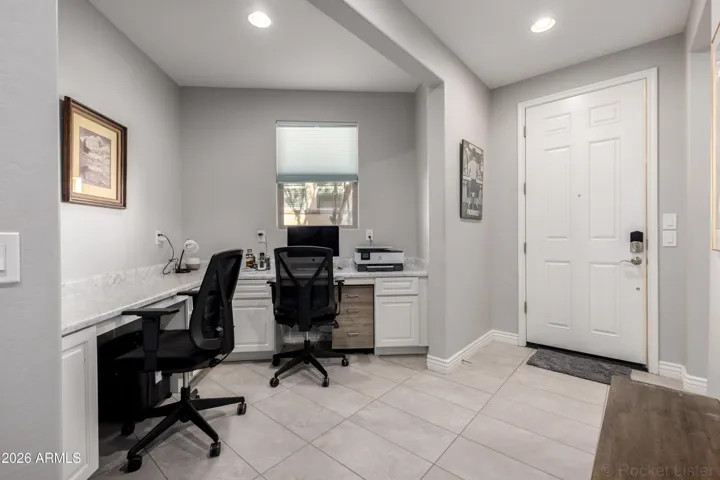 Entry Foyer with Office Cove