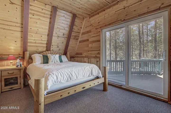 Upper-Level Bed with walkout