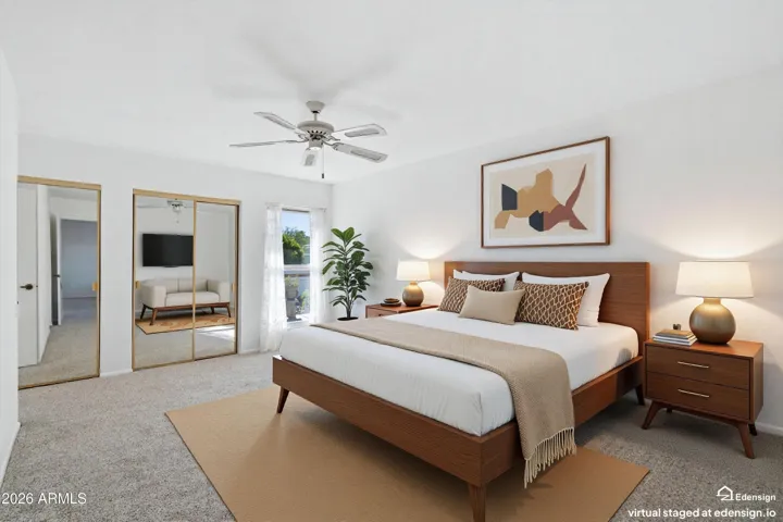 What it may look like with furniture, virtually staged.