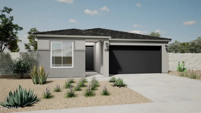 Exterior Rendering. Color and options may vary.