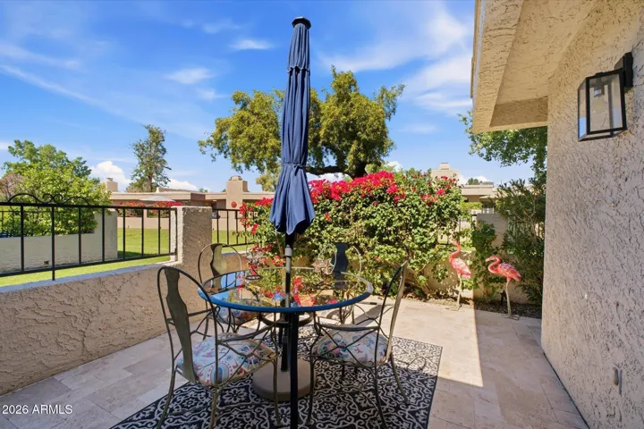 Back patio