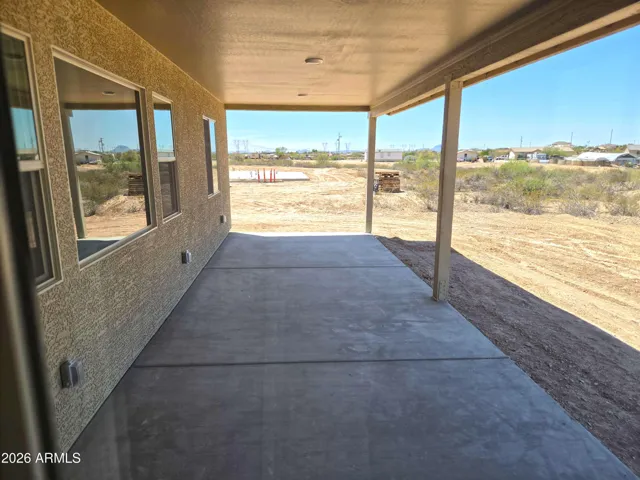 Actual home - Back Patio