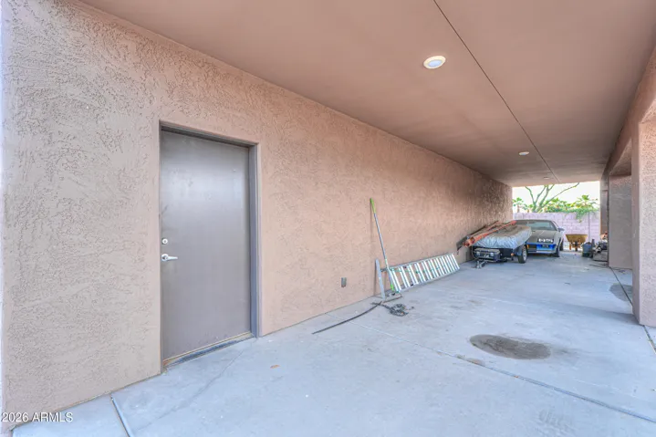 52' Carport off back of shop