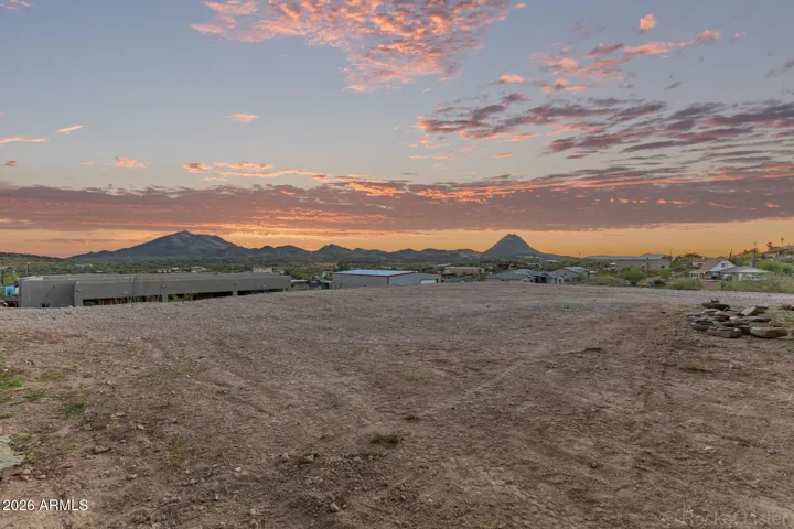 Mountain views at sunset