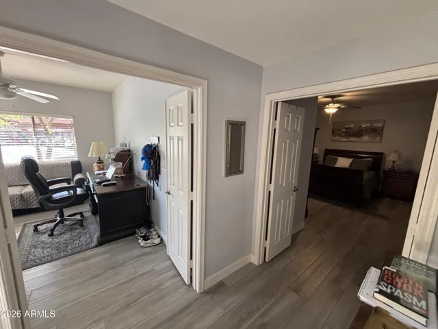 French Doors in all bedrooms/den