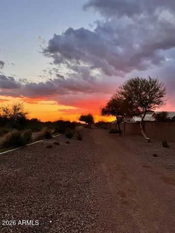 Evening walk with riding trails throughout neighborhood