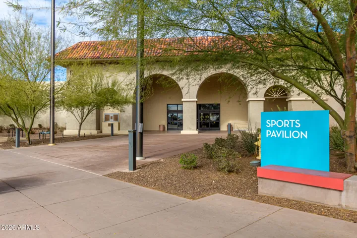 Sports pavillion