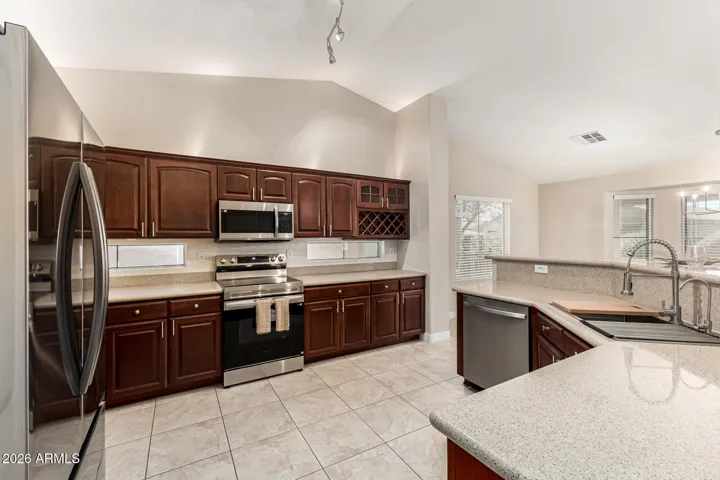 New SS Appliances, Sink & Faucet.