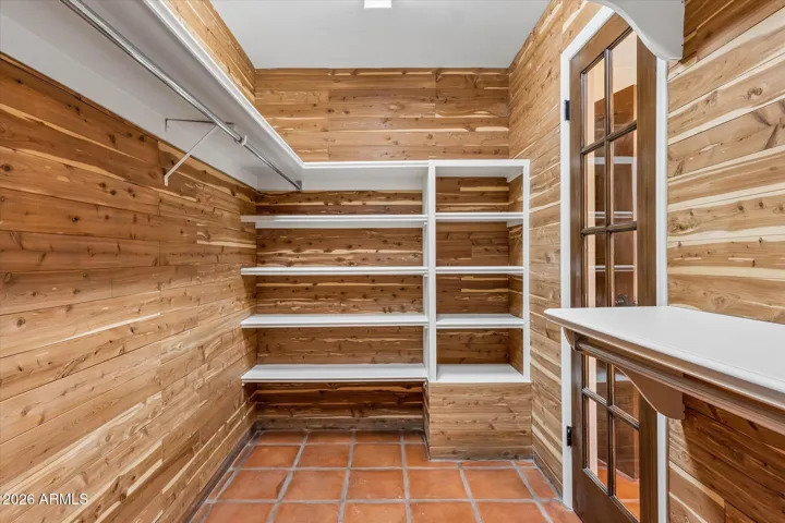 Spacious Cedar Closet