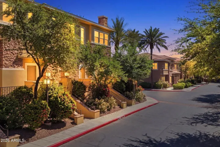 Lush, but HOA tended landscaping