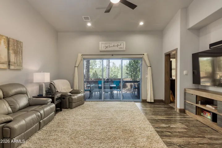 Living Room to Back Deck