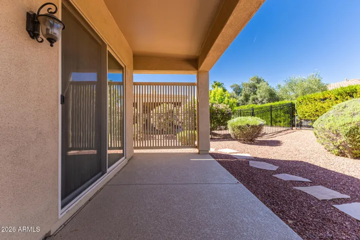 Covered Back Patio