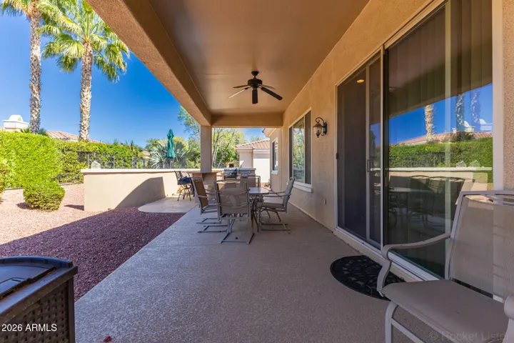Covered Back Patio