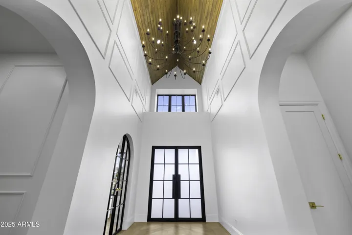 With a 26ft tall entryway and grand chandelier it takes your breath away!