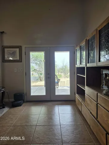 New Glass French Doors to Patio