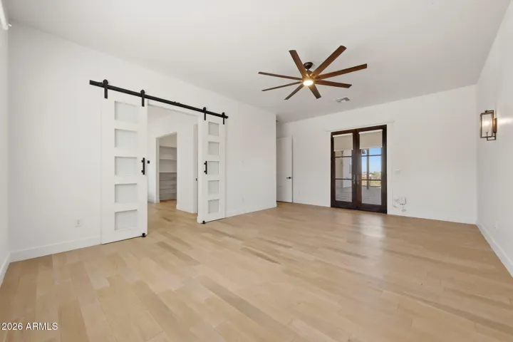 Separate Exit to Patio